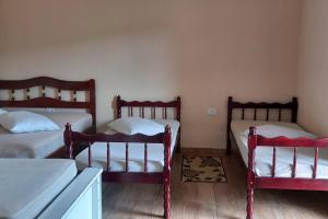 Postel nebo postele na pokoji v ubytování Chácara meu aconchego + 48 fotografií