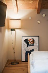 Postel nebo postele na pokoji v ubytování Appartementhaus Arnika