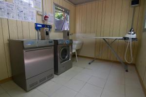 Kuchyň nebo kuchyňský kout v ubytování Camping La Focetta Sicula