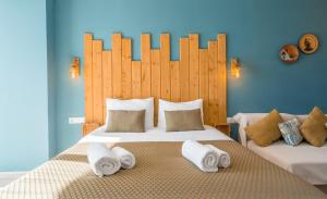 Postel nebo postele na pokoji v ubytování New Gudauri Loft 2 Pines