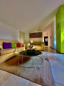 Posezení v ubytování Casa vacanze Giuliani via Rasiglia
