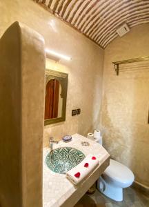 Koupelna v ubytování Riad Matins De Marrakech