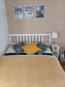 Postel nebo postele na pokoji v ubytování Apartmány Máchovo jezero