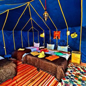 Katil atau katil-katil dalam bilik di Rachid Luxury Camp