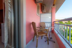 A balcony or terrace at PORTO-FINO