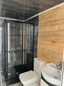 Koupelna v ubytování Dilijan Glamping