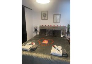 Χώρος καθιστικού στο Villa LCP Jacuzzi extérieur & sauna