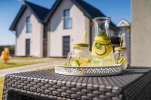 Napoje w obiekcie Domki Nord Breeze z podgrzewanym basenem i jacuzzi