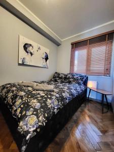 Postelja oz. postelje v sobi nastanitve Salwator Apartment - Topolove Rooms & Apartments