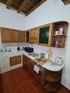 Dapur atau dapur kecil di Garden House Trezzo