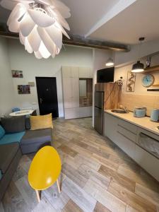 Una cocina o cocineta en Bakuriani ELU
