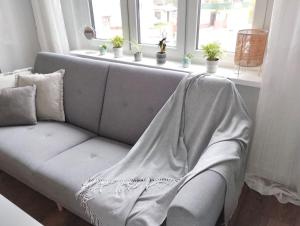 Część wypoczynkowa w obiekcie Apartament Plaża Zachodnia - 400 m do morza