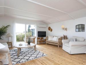 TV a/nebo společenská místnost v ubytování Holiday home Struer XI