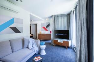 TV a/nebo společenská místnost v ubytování Corporate Living Accommodation Abbotsford