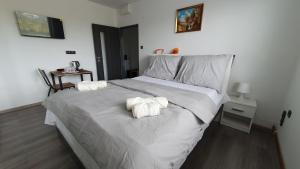 Postel nebo postele na pokoji v ubytování LilLy HOME 36