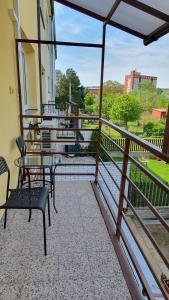 Balkón nebo terasa v ubytování LilLy HOME 36