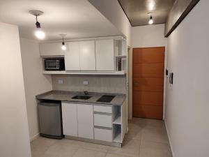 Köök või kööginurk majutusasutuses Monoambiente para dos personas