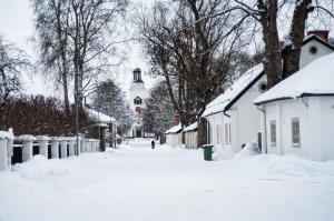 Το Söderfors Herrgård τον χειμώνα