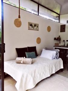 Krevet ili kreveti u jedinici u okviru objekta Villa Buenaventura Loft