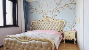 Krevet ili kreveti u jedinici u okviru objekta Utopia Apartment