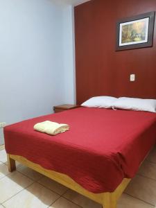 Ένα ή περισσότερα κρεβάτια σε δωμάτιο στο Isabel's INN - Nasca