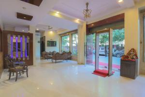 Posezení v ubytování Hotel Blessings On road Near New Delhi Railway Station Renovated 2025 May