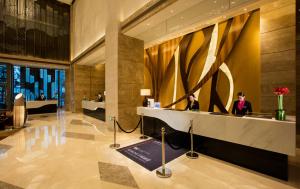 Posezení v ubytování Crowne Plaza Fuzhou Riverside by IHG