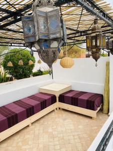 Posezení v ubytování Riad Fiora, private home!!!
