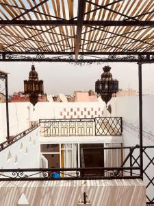 Balkón nebo terasa v ubytování Riad Fiora, private home!!!