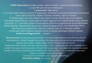 Kép B&B Bonaventura szállásáról Pompeiiben a galériában