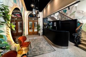 Lobbyen eller receptionen på NATALI Luxury suites