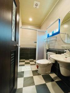 Koupelna v ubytování 關山稻香田園民宿