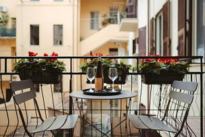 Balkón nebo terasa v ubytování Lifestyle and Suites