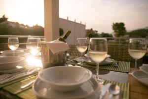 Nápoje v ubytování Villa Kora - luxury holiday Apartments