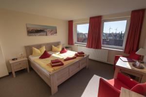 Postel nebo postele na pokoji v ubytování Hotel Rodenbäck