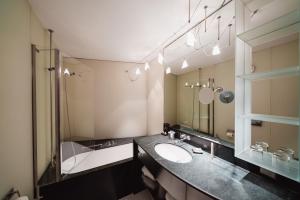 A bathroom at Seiser Alm Urthaler
