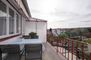 Balkón alebo terasa v ubytovaní Apartments Lovorik