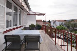Balkón alebo terasa v ubytovaní Apartments Lovorik