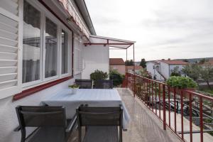 Balkón alebo terasa v ubytovaní Apartments Lovorik