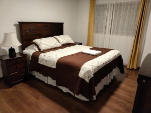 HOTEL QUINTA ESTACIÓN客房内的一张或多张床位