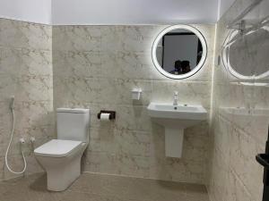 Koupelna v ubytování Passi Nature Villas Passikudah