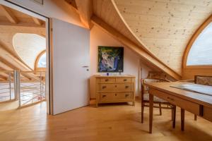 Postel nebo postele na pokoji v ubytování Palazzi Pratour