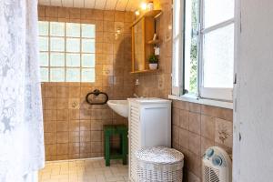 Ένα μπάνιο στο Pieds dans l'eau à Plage des Dames