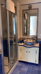 Kúpeľňa v ubytovaní villa verde sul mare + 37 fotografií