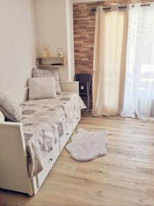 Postel nebo postele na pokoji v ubytování Charmant appartement balcon et parking