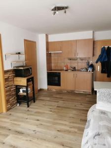 Kuchyň nebo kuchyňský kout v ubytování Charmant appartement balcon et parking