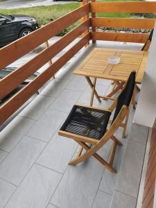 Balkón nebo terasa v ubytování Charmant appartement balcon et parking