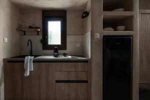 Kuchyň nebo kuchyňský kout v ubytování Bungalows Iphigenia + 37 fotografií