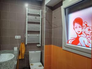 Koupelna v ubytování La Casita de Diana Laredo, Casco Antiguo, playa cercana, parking opcional