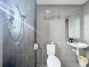 Koupelna v ubytování Edumetro @ Subang Jaya by Manhattan Group + 37 fotografií